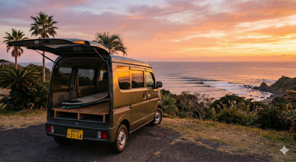 エブリィでサーフィンへ行く