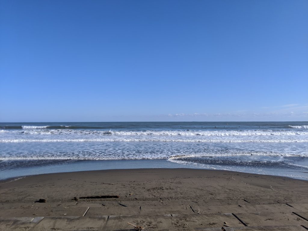 2020.1.29の青島の海