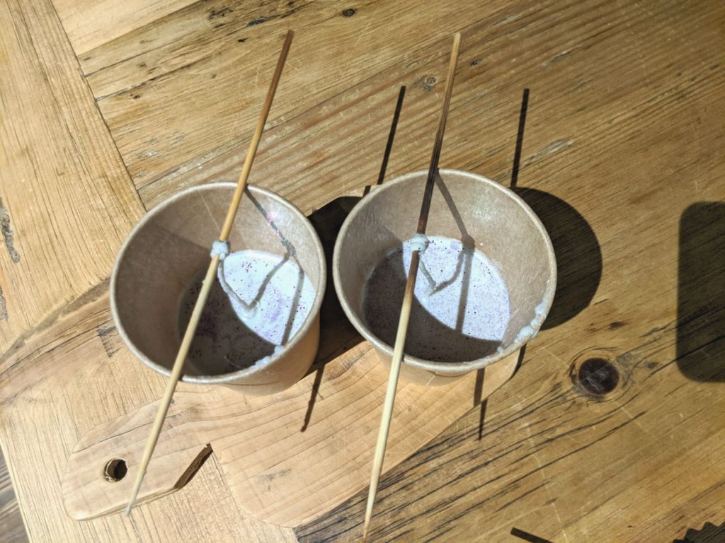 [失敗]剥がしたサーフワックスでキャンドルを自作した話