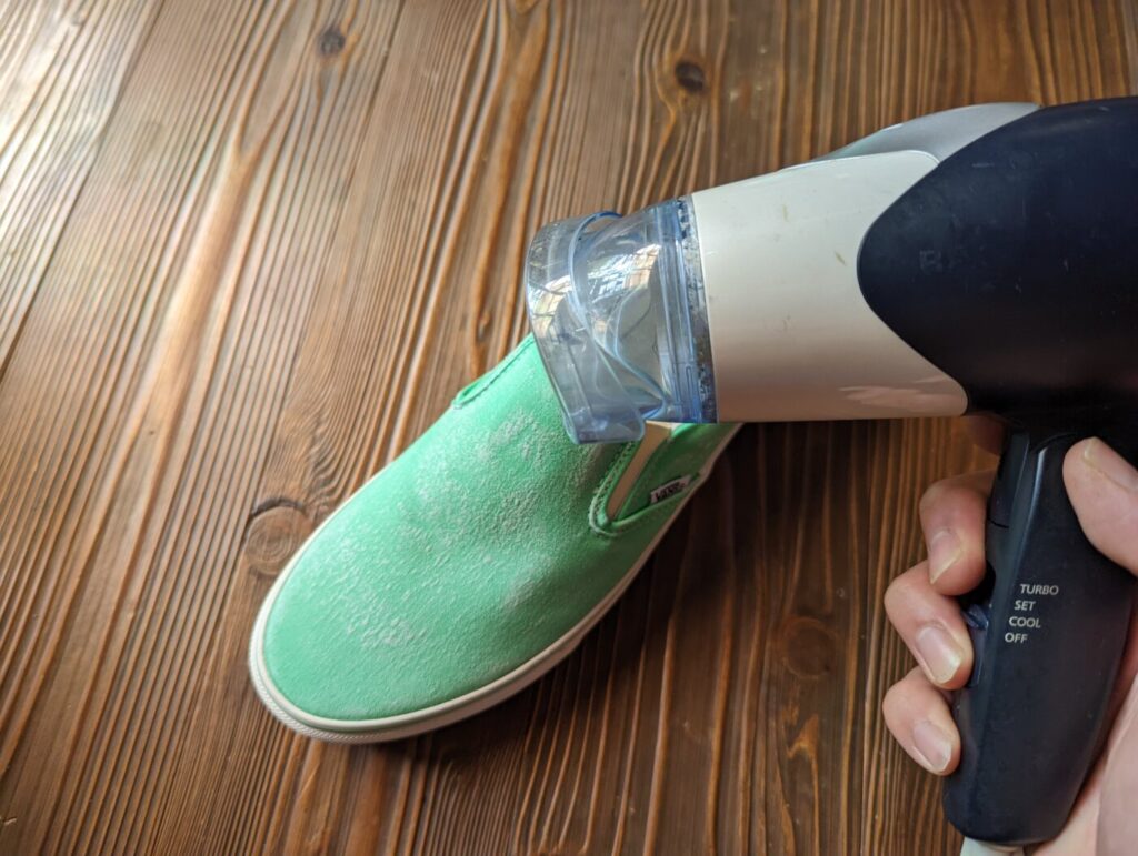 サーフワックスでVANSスリッポンを撥水加工してみた