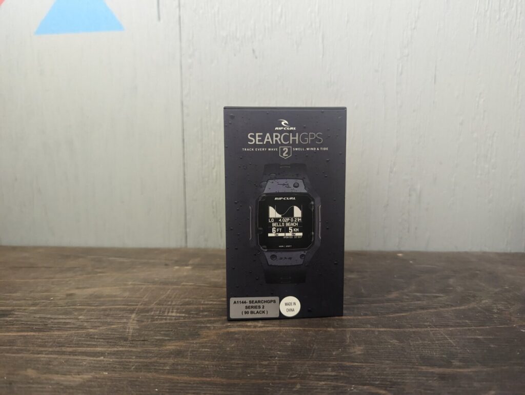[レビュー]初心者サーファーの上達に役立つ「RipCurl Search GPS2」開封の儀